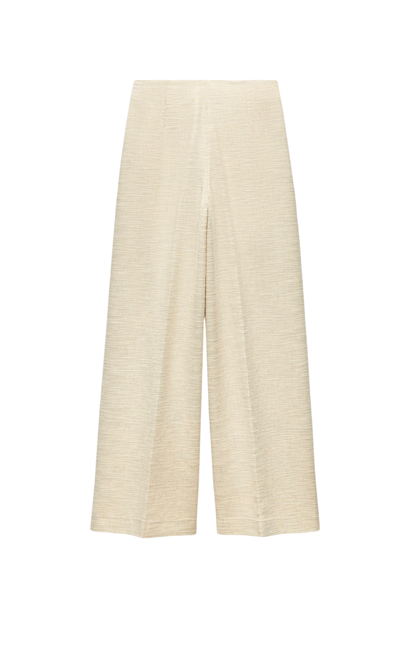 High waist wide leg pant