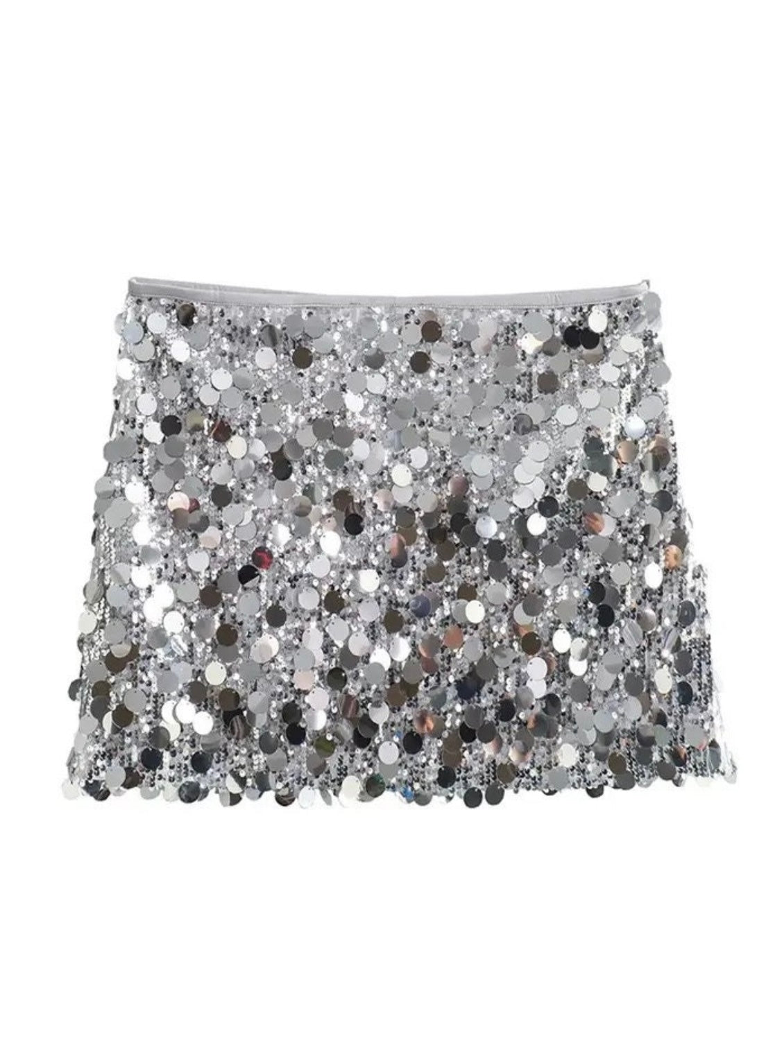 Sequin miniskirt